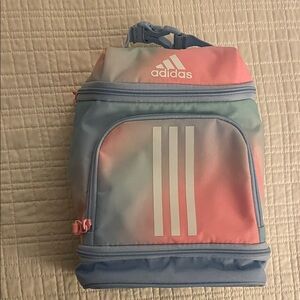 Adidas Pastel Pink and Blue Backpack